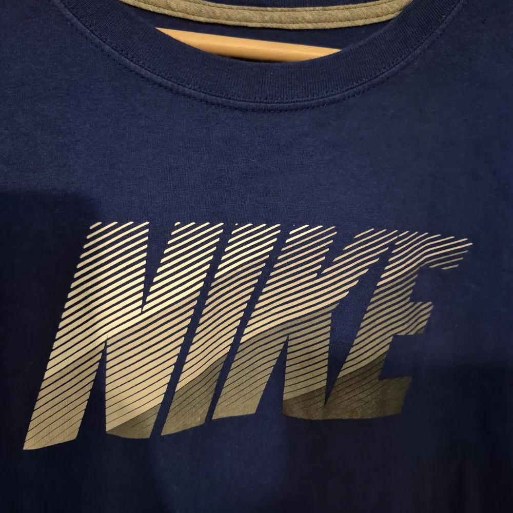 Nike Blue Long Sleeve Shirt with White Accents 1438/325